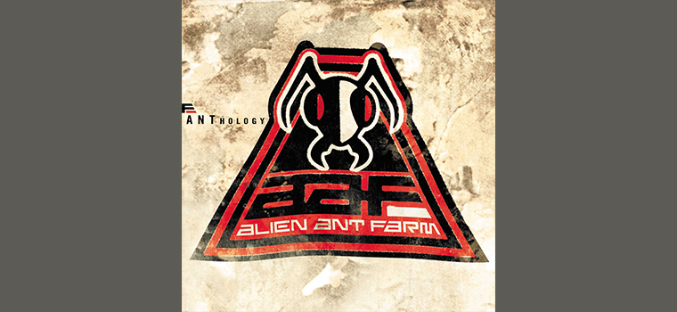 Alien Ant Farm Album Cover. Image of an Ant in a black and white pryamid.