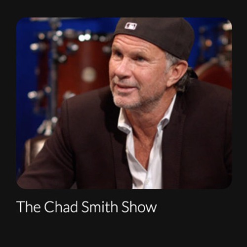 DC-Entertainment _ Chad Smith Image of Chad Smith with text "The Chad Smith Show"