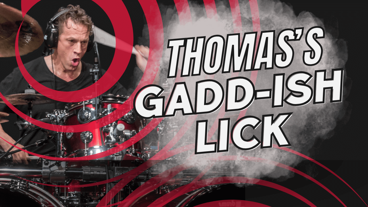 Gadd-ish Lick from Thomas Lang!
